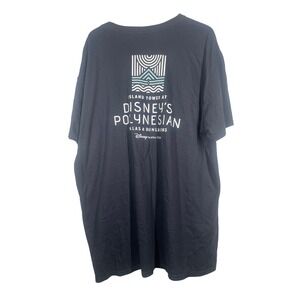 Disney Polynesian Villas Island Tower Opening Team T-Shirt Mens 3XL Black DVC